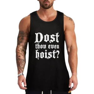 New Dost Thou Even Hoist? Tank Top T-shirt man Men's clothing