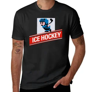 NES_IceHockey T-Shirt boys whites oversizeds new edition sports fans men clothing